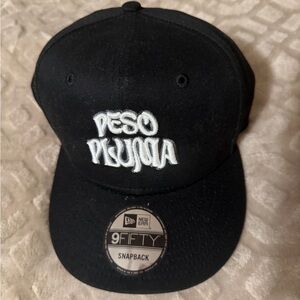 New Era Black 9FIFTY Cap with White Embroidery